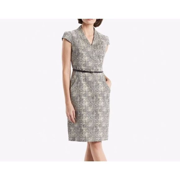 MM Lafleur The Felisa Dress: Scribble Jacquard Size 10 - Picture 1 of 6